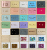 Double layered name bag tag