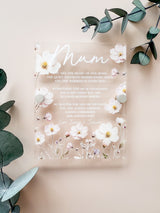 Mother's Day floral print magnet