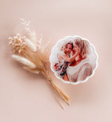 Acrylic photo fridge magnet