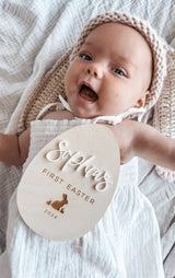 First Easter milestone plaque - personalised