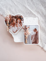 Acrylic photo fridge magnet