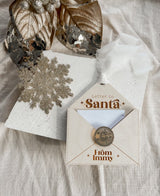 Letter to Santa ornament