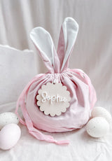 Easter bunny velvet bag - 3 colours