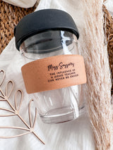 Personalised coffee / tea keep cup
