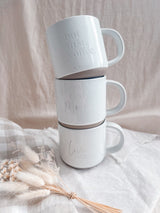 Ceramic coffee mug - Love you