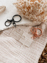 Forever mine / forever yours puzzle keyring set