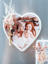 Acrylic photo fridge magnet
