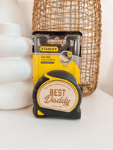 Tape measure - personalised 8m Stanley brand (***yellow tape measure front has changed***)