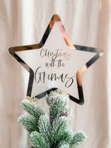 Acrylic tree topper