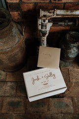 Keepsake box - engraved details