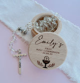 First Holy Communion / Rosary Beads trinket box