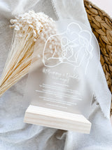 Parents / Mummy and Daddy to an Angel plaque with timber base