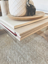 *SECONDS SALE* Linen coffee table photo album - floral bunch - Mother's Day