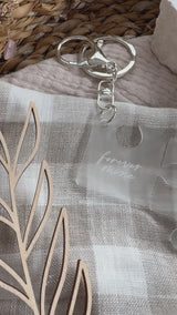 Forever mine / forever yours puzzle keyring set