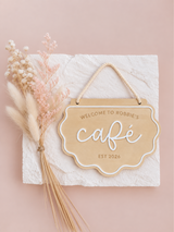 Kids Cafe Signs - Personalised