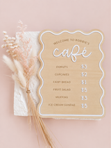 Kids Cafe Signs - Personalised