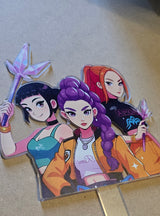 Kpop cake topper - misprinted