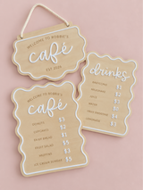 Kids Cafe Signs - Personalised