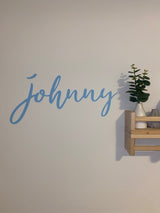 Acrylic laser-cut name plaques