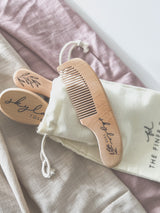 Personalised baby brush set - Olive branch