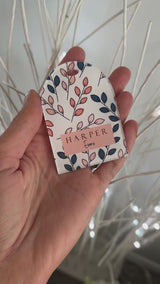 Printed bag tag - Arch