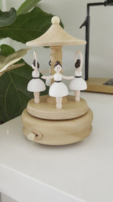 Wooden carousel - Ballerina - Personalised