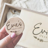 First curl / hair cut keepsake box