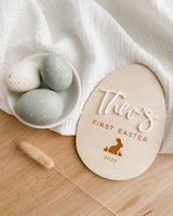 First Easter milestone plaque - personalised