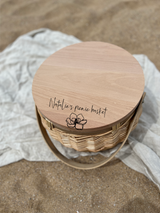Personalised wicker Picnic Basket - your choice of 11 designs