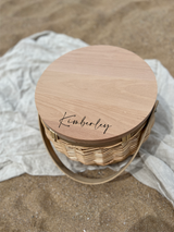 Personalised wicker Picnic Basket - your choice of 11 designs