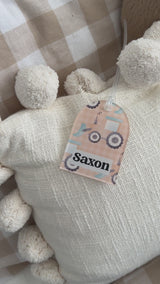 Printed bag tag - Arch
