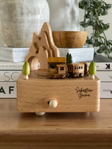 Wooden carousel - Train - Personalised