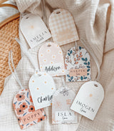 Printed bag tag - Arch