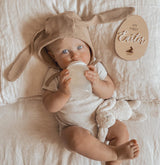 First Easter milestone plaque - bunny image