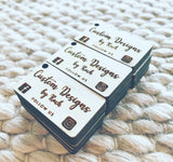 Up to 4cm diameter product tags