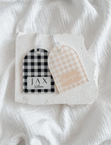 Printed bag tag - Arch