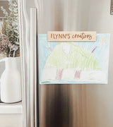 Magnetic artwork / creations holders