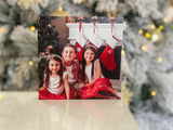 Timber photo block 12cm