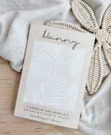 Mother’s Day plaque with printed design