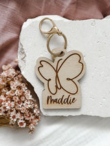 Wooden bag tag - various designs