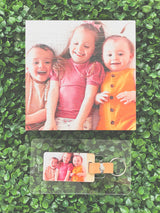 Timber photo block 15cm