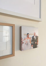 Timber photo block 12cm