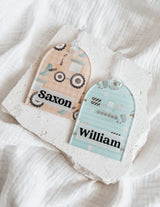 Printed bag tag - Arch