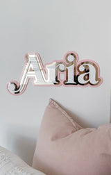 Triple layered name plaque