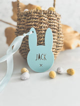 Acrylic Easter bunny tag