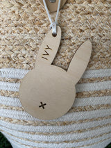 Easter bunny tag