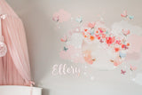 Acrylic laser-cut name plaques