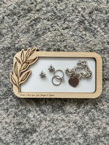 Personalised trinket tray