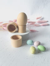 Wooden Easter egg stand