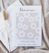 Mother’s Day plaque with printed design